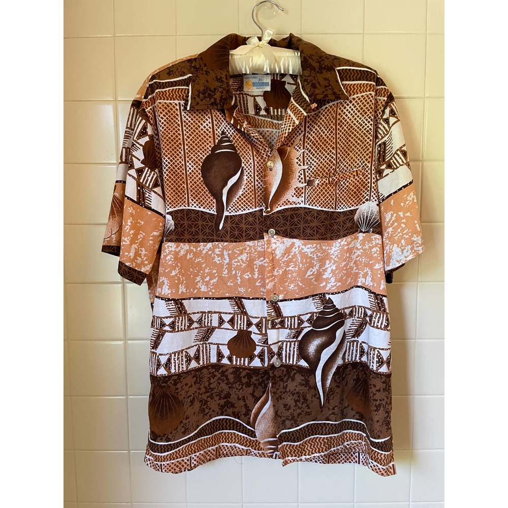 Vintage Andrade Honolulu Hawaiian Button Up Shirt